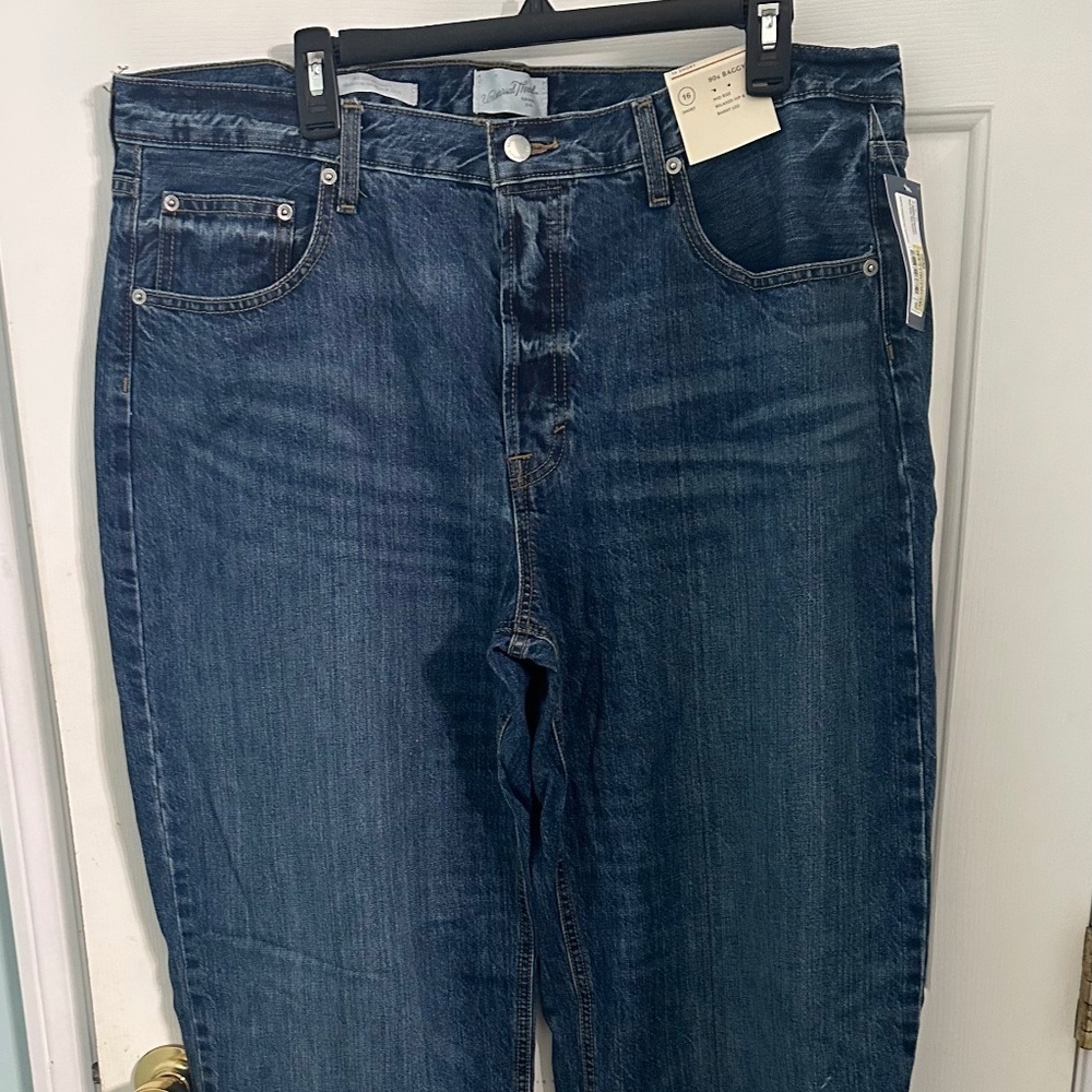 Universal Thread 90s Midrise Baggy Jeans Women's Size 16 Short